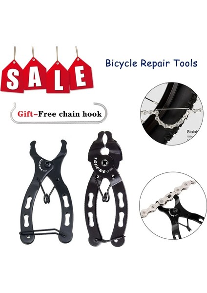 Yunjin Shop B02 Stili Mini Bisiklet Zinciri Kancalı Hızlı Bağlantı Aracı Bisiklet Zinciri Hızlı Bırakma Tokası Kelepçe Bisiklet Sökme Kurulum Anahtarı Pense (Yurt Dışından)