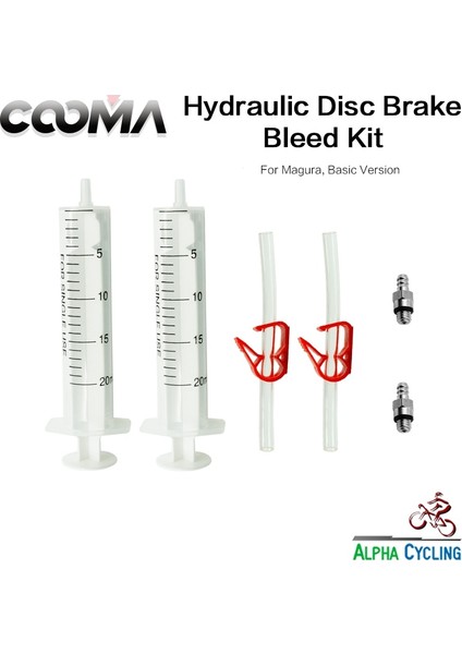 Magura mt Hidrolik Fren Sistemi Için Bisiklet Hidrolik Fren Bleed Kiti, Hidrolik Fren Için Uygulanabilir, Temel Kit V 0.5 (Yurt Dışından)