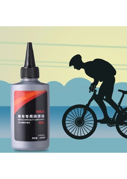 Bisiklet Zinciri Yağı 100ML Tekerlek Kuru Yağlayıcı Onarım Yağlayıcı Gres Mtb Bisiklet (Yurt Dışından)