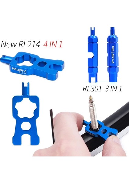 RL214 Valf Aracı Stili 4 1 Bisiklet Valf Çekirdek Anahtarı ve Presta Lastik Valf Kapakları Bisiklet Valfi Temizleme Aracı Taşınabilir Onarım Araçları Aksesuarları (Yurt Dışından) fiyatları