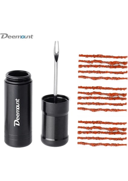 TOL165B100PC Stili Deemount Orijinal Bisiklet Tubeless Lastik Tamir Aracı Acil Tutkalsız Onarım Opsiyonel Kauçuk Şerit Için Lastik Matkap Delinme (Yurt Dışından)
