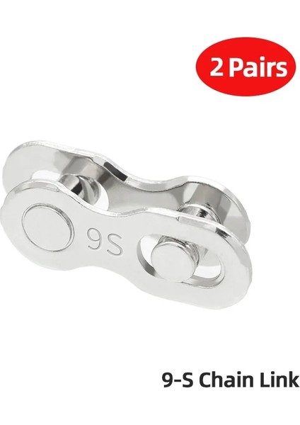 Zincir Bağlantı 9s Stili Mini Bisiklet Zinciri Kancalı Hızlı Bağlantı Aracı Bisiklet Zinciri Hızlı Bağlantı Kesici Kırıcı Aşınma Göstergesi Bisiklet Aracı Kiti Aksesuarları (Yurt Dışından)