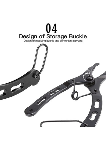 Yunjin Shop B Tarzı Zincir Toka Pense Dağ Bisikleti Bisiklet Zinciri Hızlı Bırakma Tokası Sökme Anahtarı Aracı Açık Kamp Ekipmanları (Yurt Dışından) modelleri
