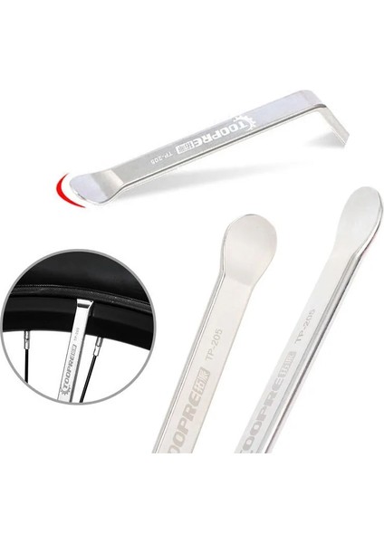 Yunjin Shop Gümüş 2 Adet Tarzı Bisiklet Lastiği Lastik Kolu Tekerlek Onarım Aracı Mtb Dağ Bisikleti Yol Paslanmaz Çelik Lastik Kaşık Bisiklet Açıcı Kesici Aksesuarları (Yurt Dışından) fırsatları