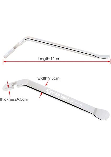 Yunjin Shop Gümüş 2 Adet Tarzı Bisiklet Lastiği Lastik Kolu Tekerlek Onarım Aracı Mtb Dağ Bisikleti Yol Paslanmaz Çelik Lastik Kaşık Bisiklet Açıcı Kesici Aksesuarları (Yurt Dışından) indirimleri