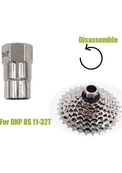 Yunjin Shop Dnp 7s Kaldırma Takımı Stili Eed Freewheel Dnp Için Bisiklet 7 Hız Filibir Temizleme Aracı (Yurt Dışından)