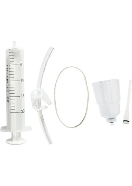 E Stili Plastik Hidrolik Fren Yağı Tahliye Kiti Fren Sistemi Mineral Yağı Fren Hunisi Seti Bisiklet Tamir Aracı (Yurt Dışından)