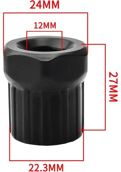 Yunjin Shop Siyah Stil Muqzı Mtb Bisiklet Filibir Volan Anahtarı Karbon Çelik Kaset Sökücü Filibir Kol Montaj Sökme Onarım Aracı (Yurt Dışından) indirimleri