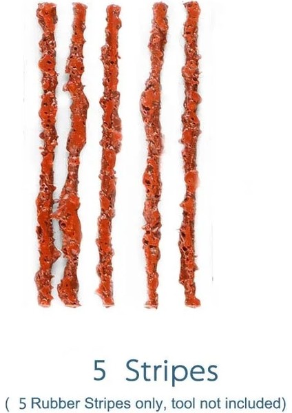 5 Adet Tarzı Mtb Yol Bisikleti Için Bisiklet Tubeless Lastik Tamir Takımı Kauçuk Çizgili Taşınabilir Acil Lastik Tamir Takımı Bisiklet Lastiği Tamir Matkabı (Yurt Dışından)