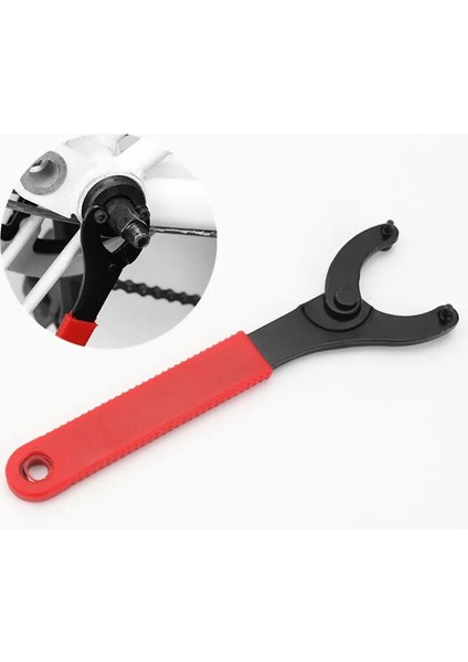 Yunjin Shop Kırmızı Stil Ayarlanabilir Bisiklet Alt Braketi Wreain Tekerlek Krank Braketi Filibir Anahtarı Onarım Uygun Sökücü Araçları (Yurt Dışından)
