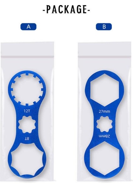 Mavi Tip B Stili Anahtarı Çok Fonksiyonlu Üçü Bir Arada Anahtarı Dağ Bisikleti Anahtarı Onarım Aracı Bisiklet Ön Çatal Of Taşınabilir Omuz Kapağı (Yurt Dışından) indirimleri