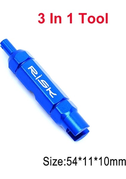 RL301 Valf Aracı Stili Yol Mtb Bisiklet Bisiklet Schrader Presta Valf Çekirdeği Kurulumu Sökme Presta Uzatma Çubuğu Çok Işlevli Anahtar Valf Araçları (Yurt Dışından)