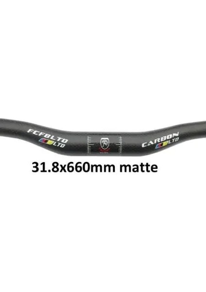 Mat 660MM Yükseliş Stili Fcfb Yeni Gelmesi Karbon Mtb Bisiklet Gidon Bisiklet Seti Dağ Bisikleti Gidon ve Gövde ve Karbon Bisikleti Sonraki Xxx Yol Bisikleti Parçaları (Yurt Dışından)