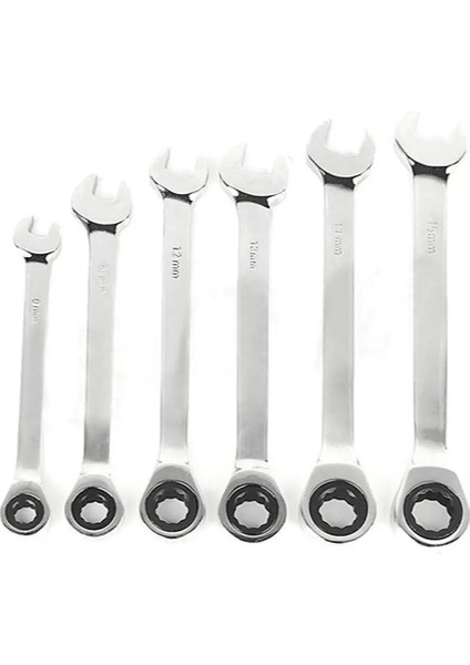 Yunjin Shop 15 mm Stil 1 Adet mm Geri Dönüşümlü Cırcır Anahtarı Soket Anahtarı Somun Aracı Garaj Ev Gereçleri Için Dıy El Aracı Tamir Araçları (Yurt Dışından)
