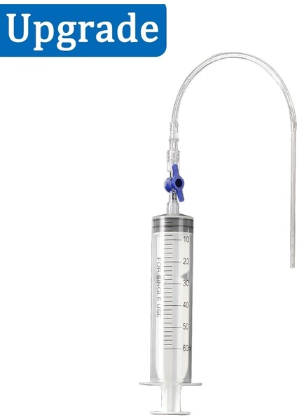 Yükseltme Stili 60ML Bisiklet Tubeless Lastik Sıvı Enjeksiyon Aracı Lastik Tubeless Mastik Enjektör Şırınga Kauçuk Hortum Kiti Mtb Bisiklet Tamir Aracı (Yurt Dışından)