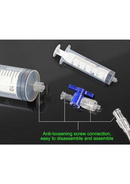 Yükseltme Stili 60ML Bisiklet Tubeless Lastik Sıvı Enjeksiyon Aracı Lastik Tubeless Mastik Enjektör Şırınga Kauçuk Hortum Kiti Mtb Bisiklet Tamir Aracı (Yurt Dışından)