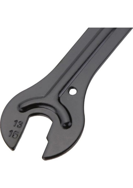 Siyah Stil Teel Bisiklet Tekerlek Göbeği Anahtarı Kafası Açık Uçlu Aks Göbeği Koni Anahtarı Dayanıklı Anahtarı Bisiklet Tamir Aracı Aksesuarları (Yurt Dışından) indirimleri