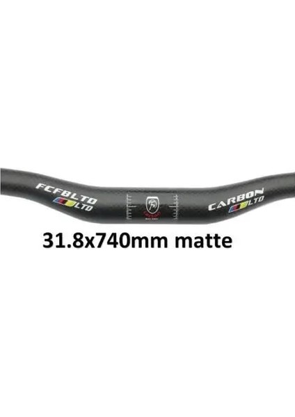 Mat 740MM Yükseliş Stili Fcfb Yeni Gelmesi Karbon Mtb Bisiklet Gidon Bisiklet Seti Dağ Bisikleti Gidon ve Gövde ve Karbon Bisikleti Sonraki Xxx Yol Bisikleti Parçaları (Yurt Dışından)