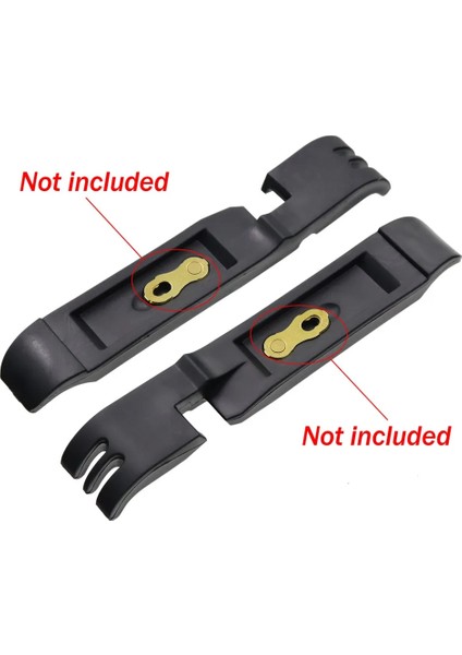 Link 11S Gümüş X2 Stili Eksik Bağlantı Kolu Bisiklet Zincir Araçları Lastik Akıllı Kol Onarım Sihirli Toka Onarım Temizleme Aracı Bisiklete Binme Bisiklet Aracı (Yurt Dışından)