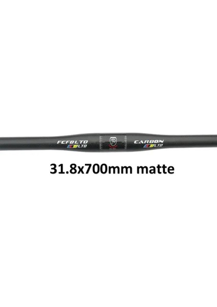 Çoklu Stil Karbon Gidon Mtb Gidon Düz Veya Yükseliş Gidon 31.8 * mm Mat Bisiklet Parçaları (Yurt Dışından)