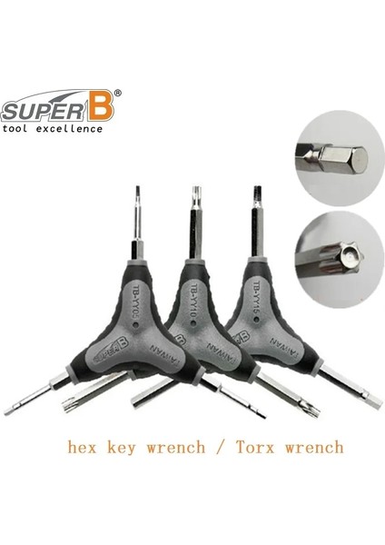 TB2618 4-5-6mm Stili Süper B Tayvan Bisiklet Tamir Araçları Altıgen Anahtar Anahtarı Torx Anahtarı Lokma Anahtarı Yy Tb (Yurt Dışından) fiyatları