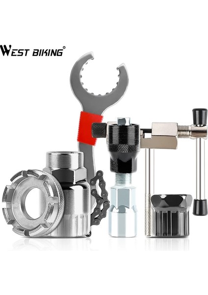 Yunjin Shop 5 Adet Set Stili Çok Fonksiyonlu Bisiklet Tamir Alet Takımları Zincir Kırıcı Volan Sökücü Krank Çektirme Anahtarı Mtb Yol Bisikletleri Bakım Araçları (Yurt Dışından) fiyatları