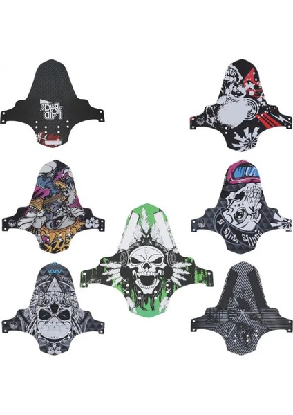 F12 Stili Dayanıklı Bisiklet Çamurluk Ön Arka Çamurluk Bisiklet Yol Mtb Dağ Bisikleti Bisiklet Çamurluk 6 Sabitleme Kayışı ile Bisiklet Aksesuarları (Yurt Dışından) fiyatları