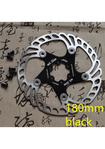 180 mm Siyah Stil Yeni Fren Diski Balataları mm Bisiklet Fren Rotorları Mtb Soğutma Şamandıralı Disk Fren Bisiklet Aksesuarları Şamandıralı Fren Diski Balataları (Yurt Dışından)
