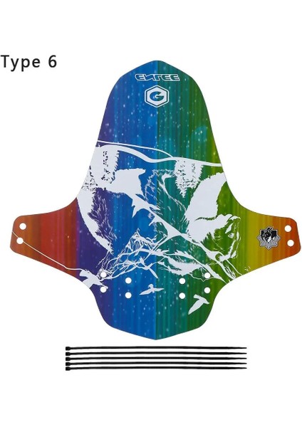 Yeşil Stil Ince Bisiklet Çamurluklar Bisiklet Çamurluk Karbon Fiber Ön Arka Mtb Dağ Bisikleti Kanatları Çamurluk Bisiklet Aksesuarları 8 Renk (Yurt Dışından)