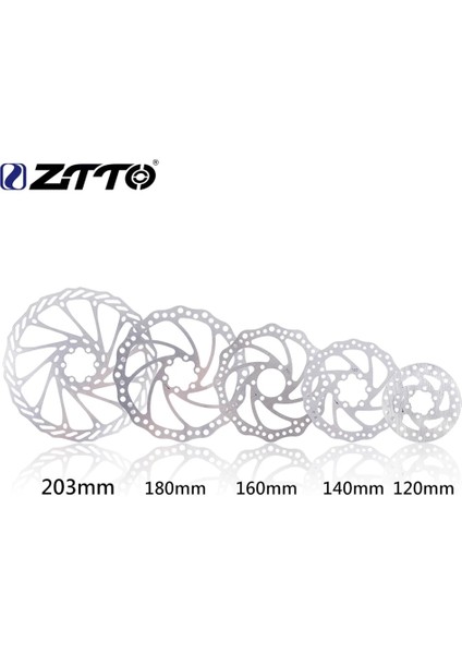 ZT26 160MM Stili 5 Boyutu Bisiklet Fren Diski Bisiklet Fren Parçaları Ultralight Mtb Yol Bisikleti Disk Frenler Tabağı Pedi (Yurt Dışından) fırsatları