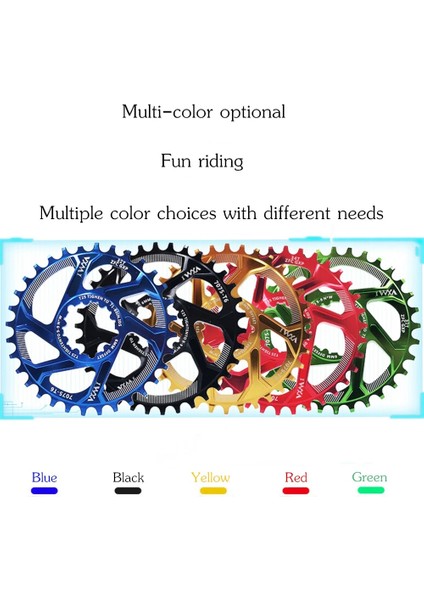 Yunjin Shop 6mm Altın Tarzı 32T Vxm Dağ Bisikleti Gxp Aynakol Mtb Bisiklet Zincir Halkası Dar Geniş Aynakol Fit Gxp Xx1 X9 Xo X01OFSET (Yurt Dışından) indirimleri