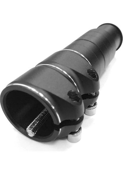Gümüş 124 mm Stili Alüminyum Alaşımlı Bisiklet Çatal Kök Yükseltici Genişletici Uzatma (Yurt Dışından)