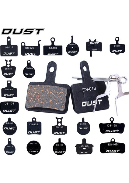 1 Çift-2 Parça Ds-13 Stili Rısk Bisiklet Disk Fren Balatası F Dağ Bisikleti Hidrolik Disk Fren Balatası Avid Bb5 Bb7 E1E3 Için Yarı Metalik Bisiklet Fren Balatası (Yurt Dışından)