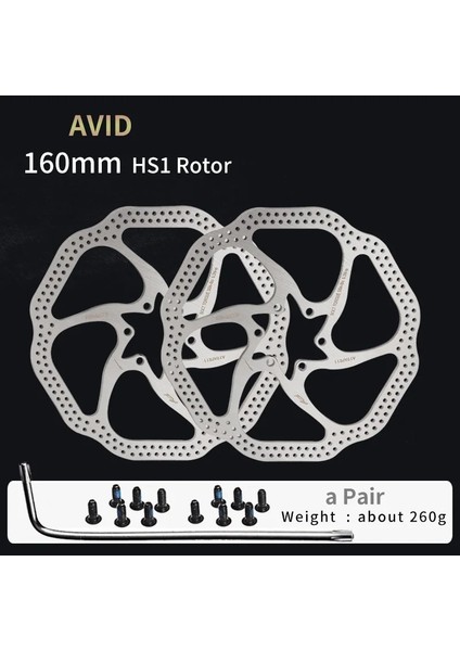 160MM Rotor Bir Çift Stil Nutt Mtb E-Bike Elektrikli E Scooter Bisiklet Hidrolik Fren Diski Rotor Yağ Mini Kugoo G Booster G1 Es3 Dualtron (Yurt Dışından)
