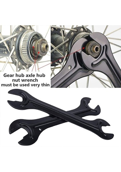 Siyah 2pc Tarzı 1 Adet Bisiklet Tamir Aracı Taşınabilir Bisiklet Kafası Açık Uçlu Aks Hub Koni Anahtarı Bisiklet Tamir Anahtarı Bisiklet Aksesuarları mm (Yurt Dışından) fiyatları