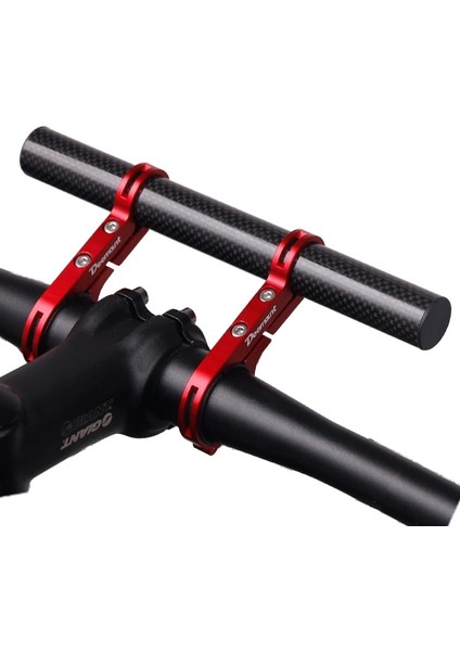 Mavi ve Fiber 25CM Stili cm Bisiklet Gidonu Genişletilmiş Braket Bisiklet Far Montaj Çubuğu Bilgisayar Tutucu Lamba Destek Rafı Alaşım Fiber Stand (Yurt Dışından)
