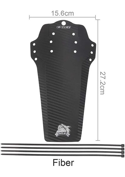 Yunjin Shop Lif Tarzı 1 Adet Mtb Dağ Yolu Bisiklet Çamurluk Bisiklet Ön Arka Çamurluk Bisiklet Yağmur Plakası 26.5cm Pp5 Malzeme Bisiklet Aksesuarları (Yurt Dışından)