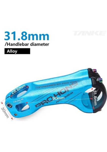 073A 90 Mavi Stil Tanke Mtb Kök C Gidon Bisiklet Honsun Ultralight 0 Derece Yükseliş Fr Am Enduro Steerer Dağ Bisikleti Parçaları (Yurt Dışından)
