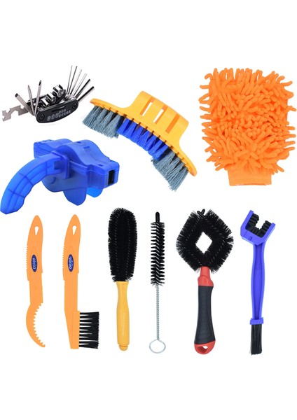 Bir Stil Bisiklet Temizleme Kiti Bisiklet Bisiklet Zinciri Temizleyici Scrubber Fırçalar Dağ Bisikleti Yıkama Aleti Seti Bisiklet Tamir Aletleri Aksesuarları (Yurt Dışından) fiyatları