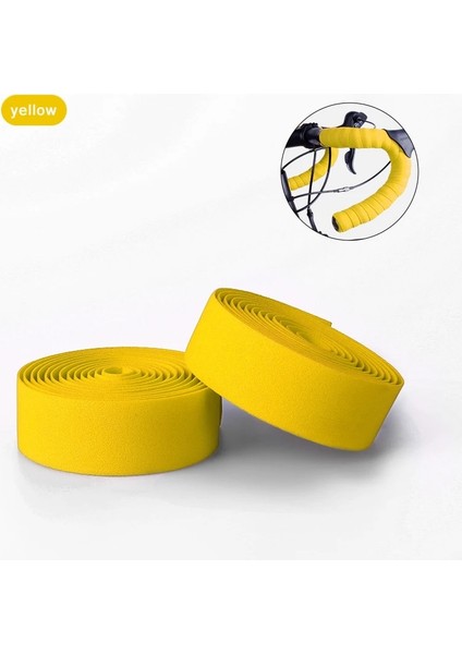 N-DCCD-0310 Stili X-Tıger Gidon Bandı Yol Bisikleti Kavrama Bisiklet Aksesuarları Bar Bandı Profesyonel Bisiklet Sönümleme Titreşim Önleyici Sargı Bar Bandı (Yurt Dışından)