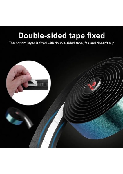 X-DCCD-0205 Stili X-Tıger Gidon Bandı Yol Bisikleti Kavrama Bisiklet Aksesuarları Bar Bandı Profesyonel Bisiklet Sönümleme Titreşim Önleyici Sargı Bar Bandı (Yurt Dışından) modelleri