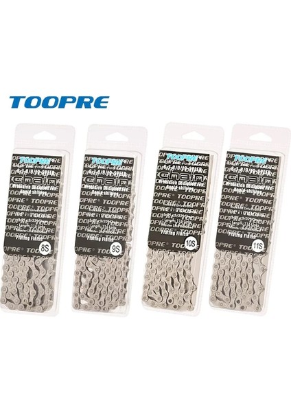 6 7 8 S Altın Stili Toopre Bicycle Chaeed Ultralight 116LINKS Silvergold Mtb Zincirleri Mountainroad Bike Missinglink Için (Yurt Dışından) indirimleri
