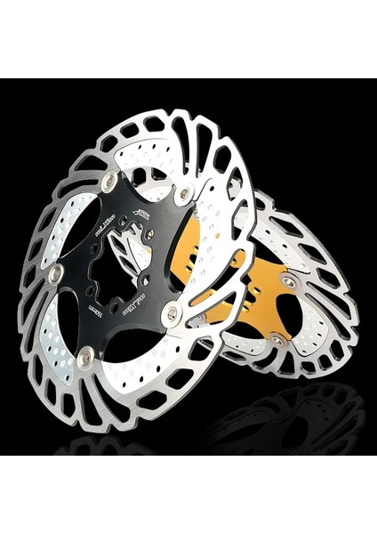 Mavi 140MM Tarzı Dh Mtb Dağ Bisikleti Soğutma Fren Rotorları Yokuş Aşağı Yüzer Bisiklet Freni Altı Çivi Diski (Yurt Dışından)