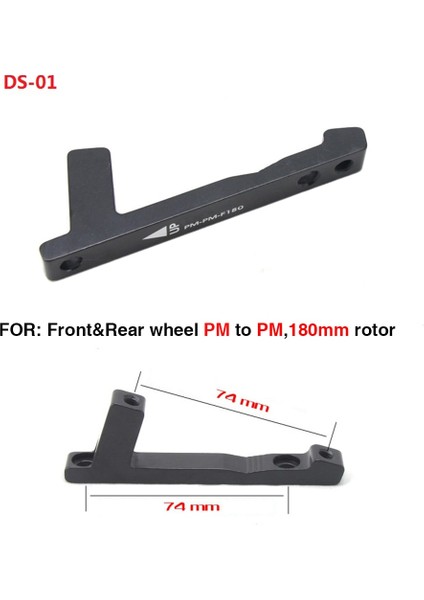 DS07 Stili Ztto Disk Fren Montaj Adaptörü Mtb Ultra Hafif Braket Pm A B - Pm A Bisiklet Disk Fren Adaptörü Için Is (Yurt Dışından) modelleri