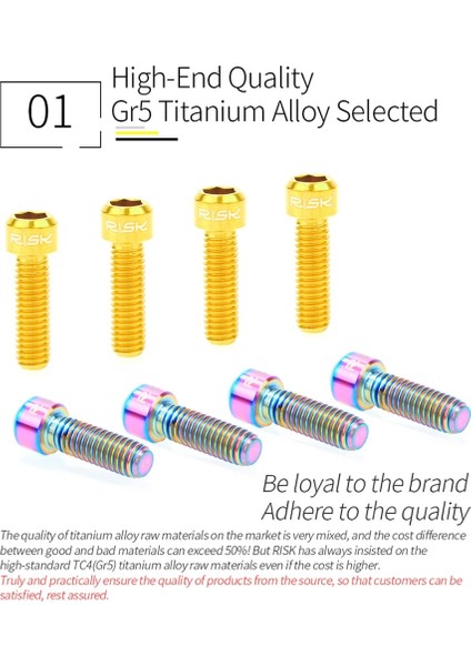 M6X20MM Titanyum Stili Rısk M6 ** 20MM Titanyum Alaşımlı Cıvata Disk Fren Kaliper Kelepçesi Mtb Bisiklet Bisiklet Vida Krank Kilit Cıvataları Yol Için (Yurt Dışından)