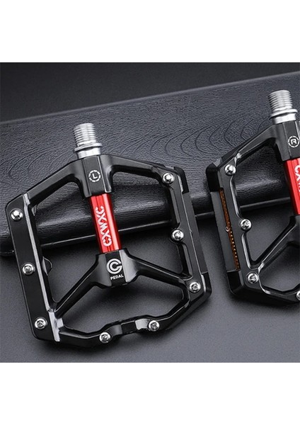 Yunjin Shop Siyah Titanyum Tarzı Düz Platform Bisiklet Pedalları Alüminyum Pedal Mtb Dağ Kentsel Bmx Hibrit Bisiklet Parçaları Mühürlü Rulman Çok Yönlü Bisiklet Pedalları (Yurt Dışından) modelleri