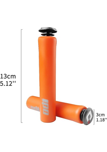 Kırmızı Stil 1 Pair Silikon Bisiklet Bisiklet Sapları Açık Mtb Dağ Bisikleti Gidon Sapları Kapak Kaymaz Güçlü Destek Sapları Bisiklet Parçaları (Yurt Dışından)