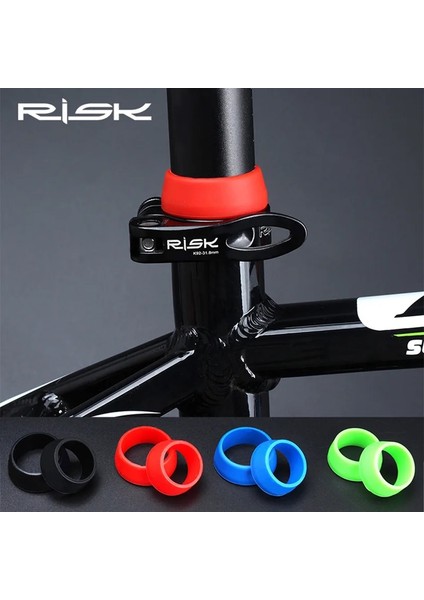 Mavi L Tarzı Risk Bisiklet Seatpost Koruma Için Su Geçirmez Silikon Halka Conta Mtb Dağ Yol Bisikleti Koltuk Post Toz Geçirmez Kapak Yıkayıcı (Yurt Dışından)
