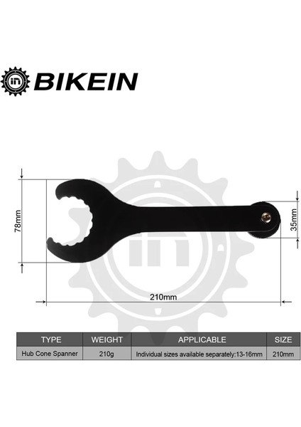 Bıkeın - Metal Bisiklet Bb Alt Braketi Montaj Anahtarı Hollowtech Iı 2 Anahtar Aynakol Onarım Araçları Siyah Bisiklet Parçaları (Yurt Dışından)