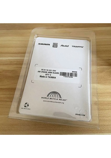 Iki Karbon Stili Xx1 X01 Xx X0 Force Red Için Sram Karbon Krank Kolu Bot Koruma Koruması Kırmızı (Yurt Dışından)